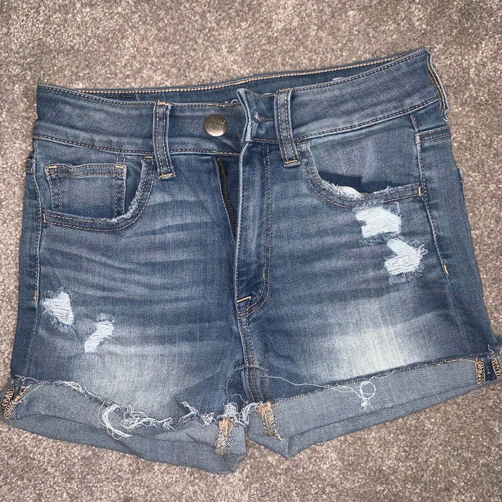American eagle jean shorts